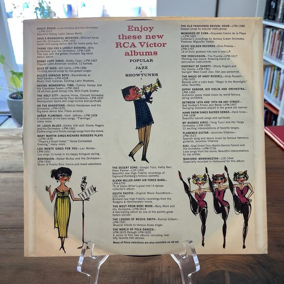 Del Wood Down Yonder Vinyl LP 1955 RCA Victor LPM-1129 - Picture 7 of 9